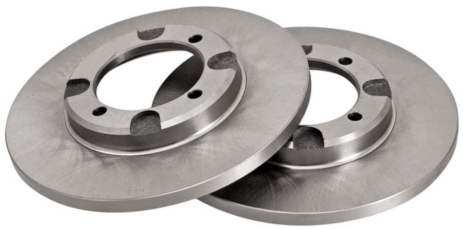 A.B.S. 15522 Remschijven voor, set van 2 - Mitsubishi Lancer, Colt - 243 mm - massief