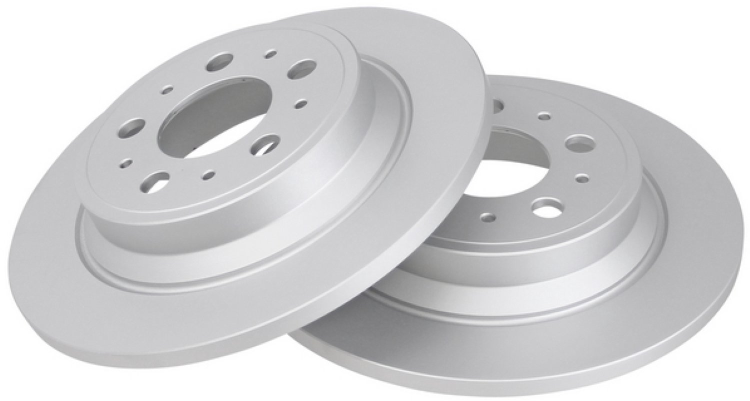A.B.S. 17013 Remschijven achter, set van 2 - Volvo V70, S60, XC70, S80, S70 - 288 mm - massief