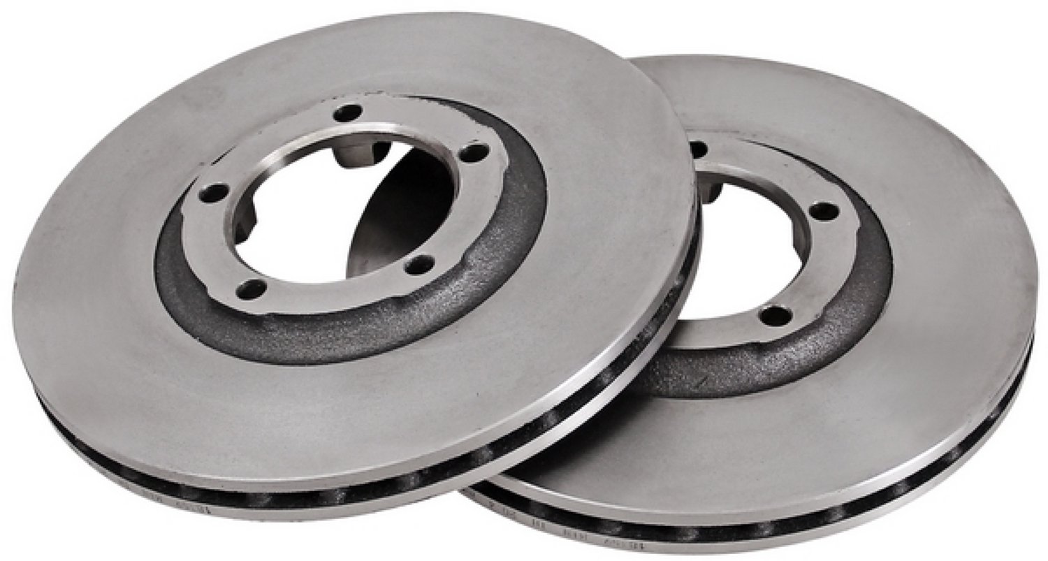 A.B.S. 16000 Remschijven voor, set van 2 - Mitsubishi L200 - 258 mm - geventileerd