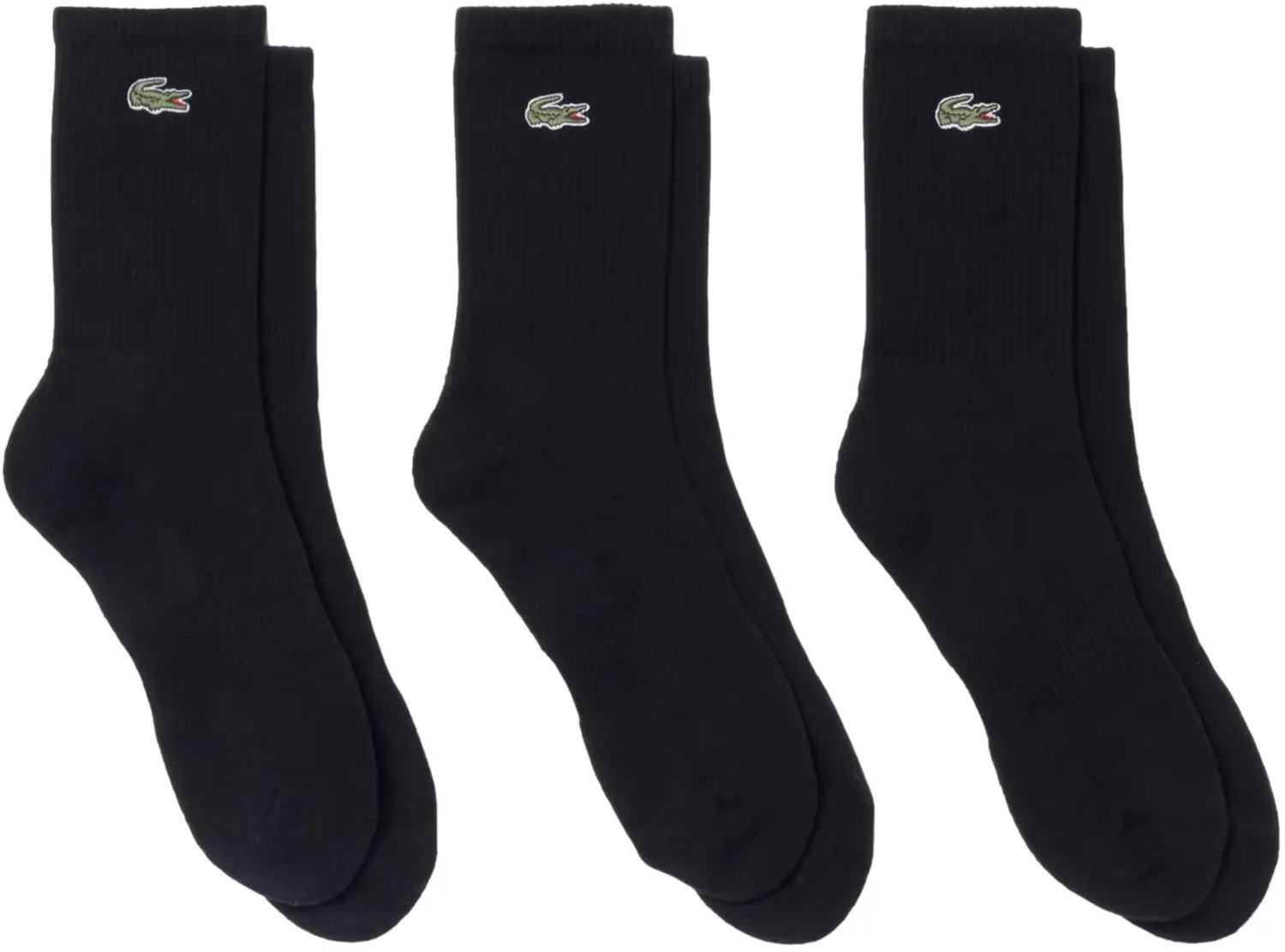 Klassieke sokken Lacoste Core Performance Zwart