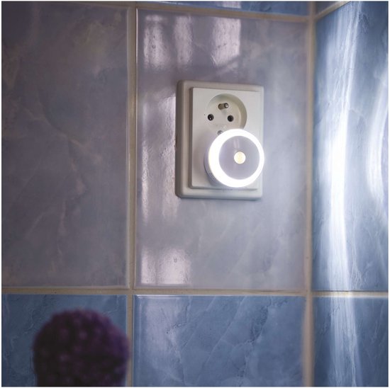 EMOS LED-nachtlampje met lichtsensor voor in het stopcontact, P3306 van EMOS — afbeelding 3