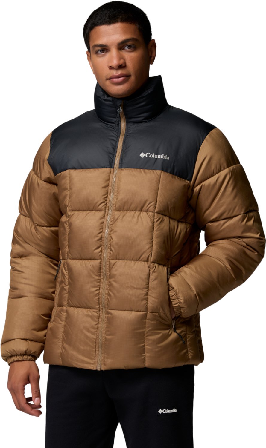 Columbia Puffect IV Jacket Mannen kurtki zimowe Bruin