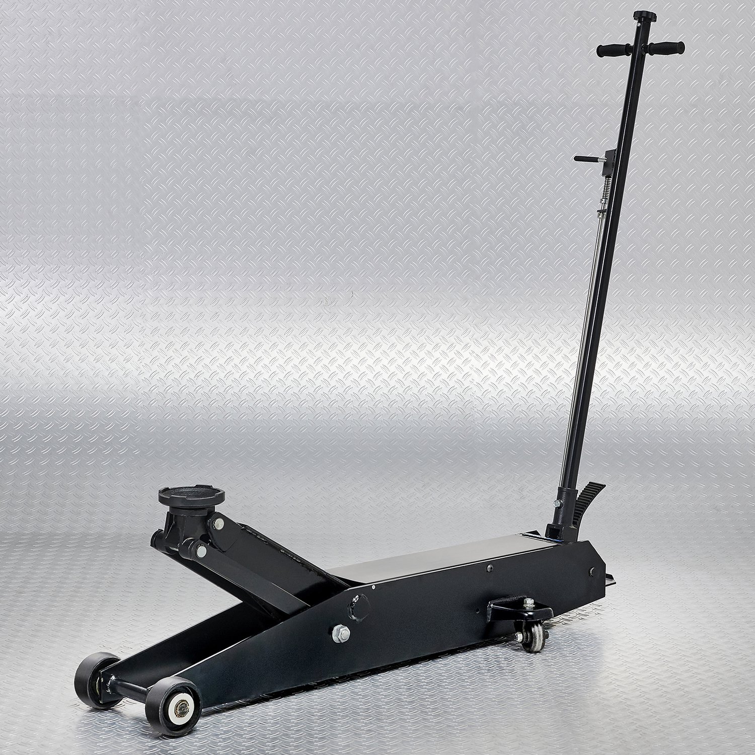 Datona® Industriële werkplaatskrik - 5 ton - Zwart