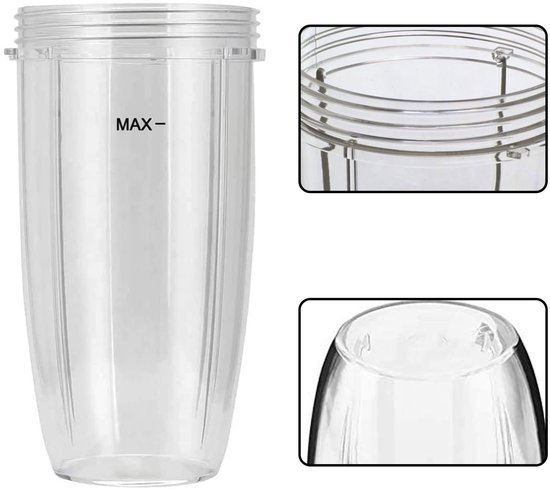 Blenderbeker - 710 ml - Geschikt voor NutriBullet 600W en Pro 900W — afbeelding 4