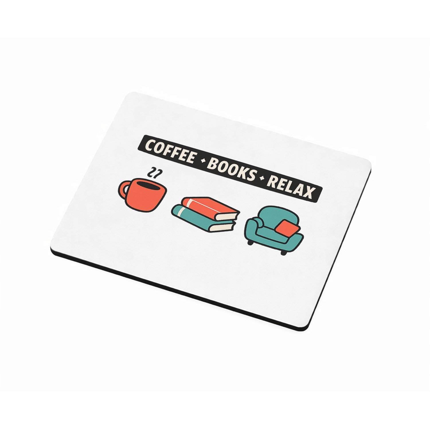 Mr Cadeautjes MDF magnetische fotolijst 9 x 7 - design Drie-onderdelen grapcompositie met een losse hoofdafkorting | cadeau Wit