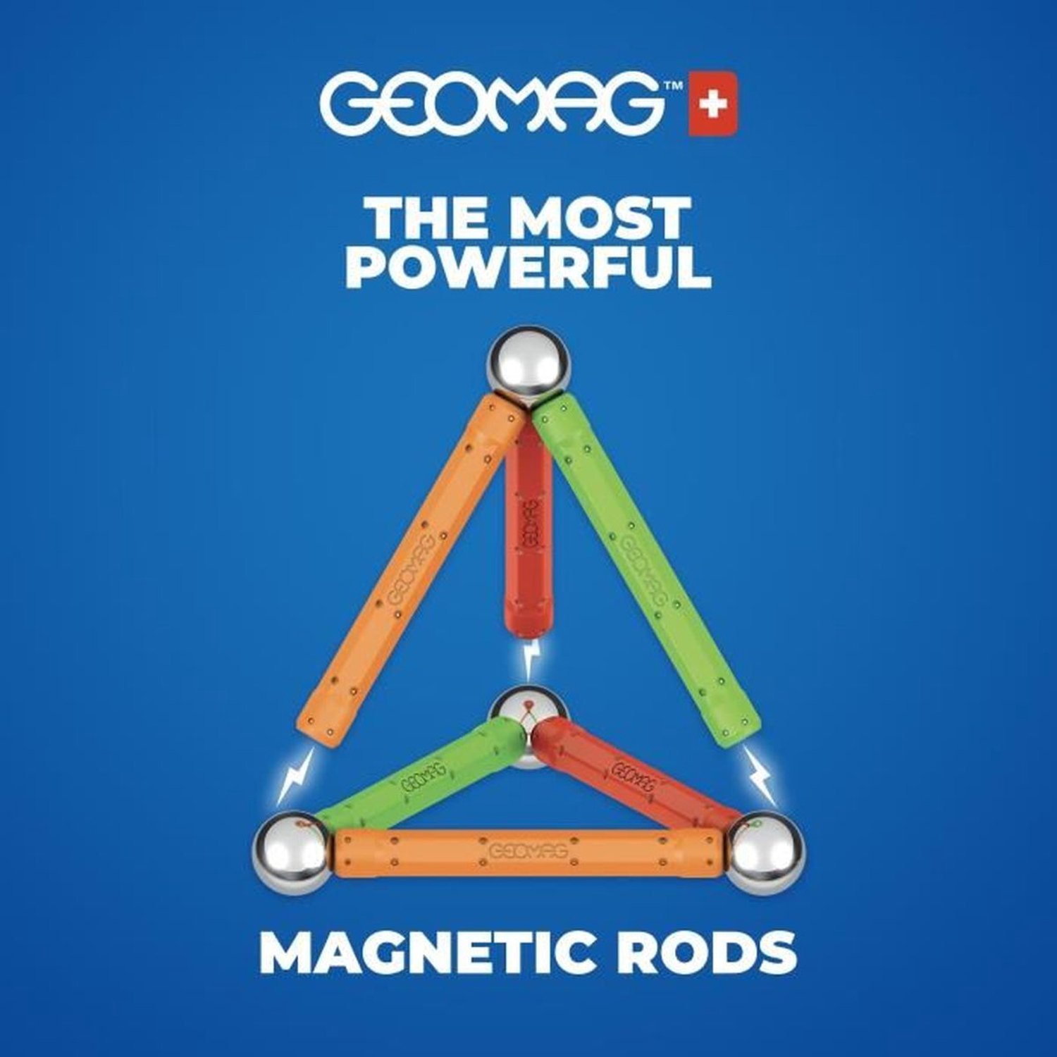 Geomag Super Color Recycled - Magnetisch Constructiespeelgoed met Panelen - 52-delig - Vanaf 5 jaar — afbeelding 18