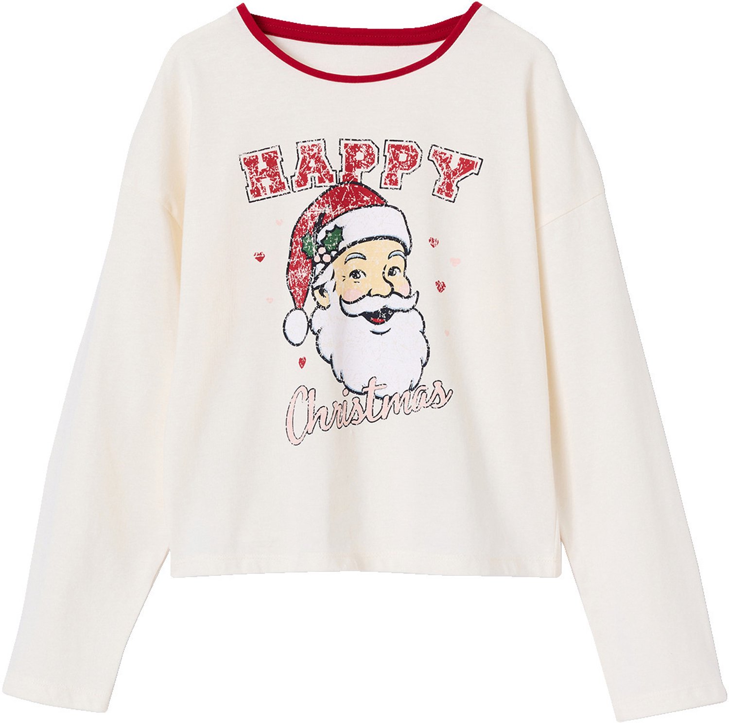 JONEN Pyjama fille de Noël rood