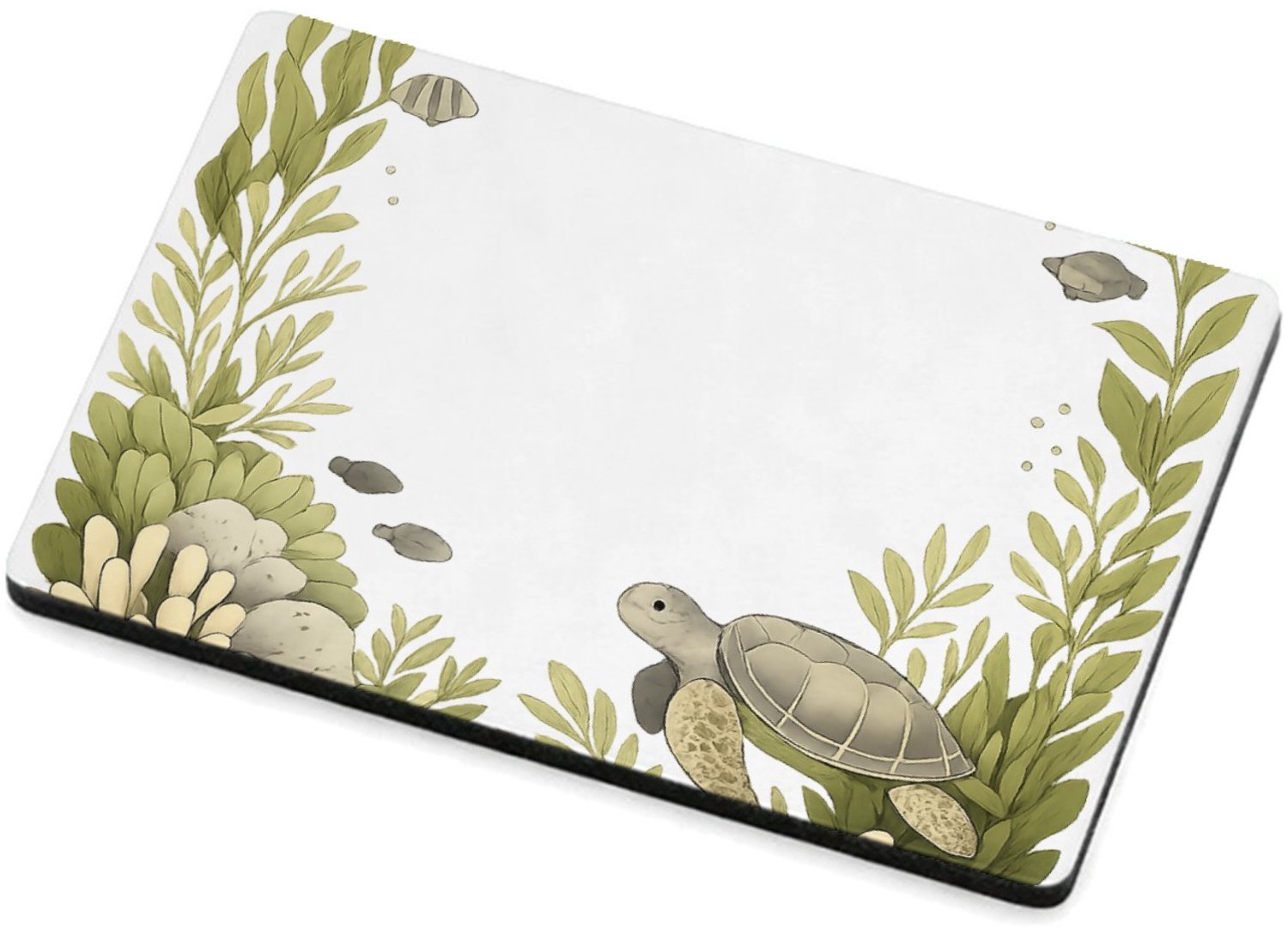 Mr Cadeautjes MDF magnetische fotolijst 7,5 x 5 - design Onderwater-omlijsting met luchtige kern | cadeau Wit