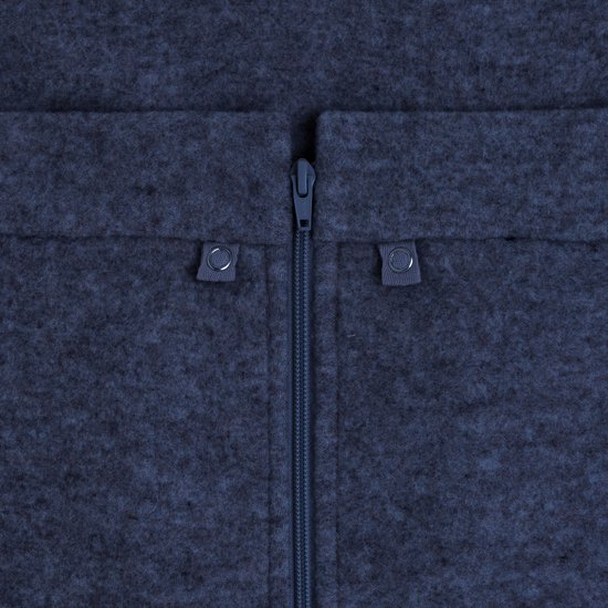 Baby's Only Voetenzak autostoel 0+ Merino Brushed Meadow - Jeans — afbeelding 2