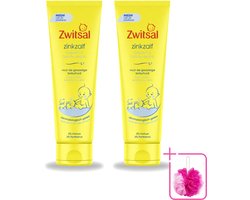 2 x Zwitsal 0% Parfum - Babyverzorging - Zinkzalf - Voor de Gevoelige Babyhuid - 100 ml - Bulkverpakking - Babyhuid verzorging - Luieruitslag