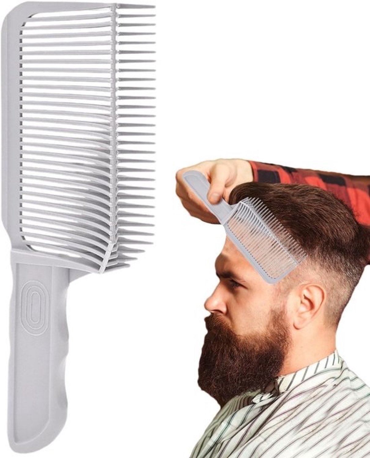 Haar Blending Kam - Kapperskam Fade Comb - Nauwkeurig Knippen - Ergonomisch Ontwerp - Niet Gespecificeerd - Zwart