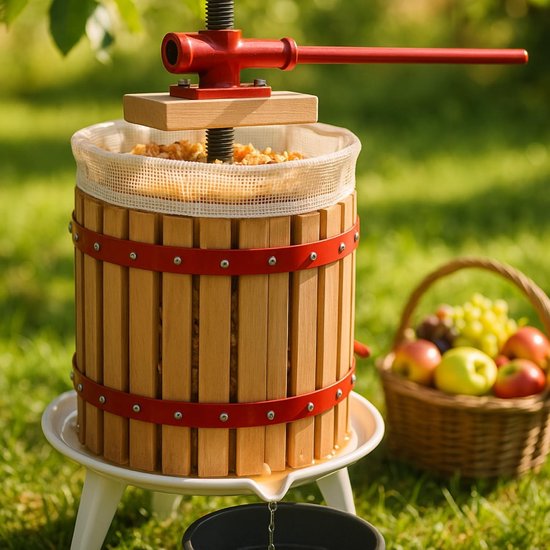 Sapfilterzak voor Fruitpers - Wit - 12 Liter - Herbruikbaar en Duurzaam - Voor Efficiënte Sapextractie — afbeelding 2