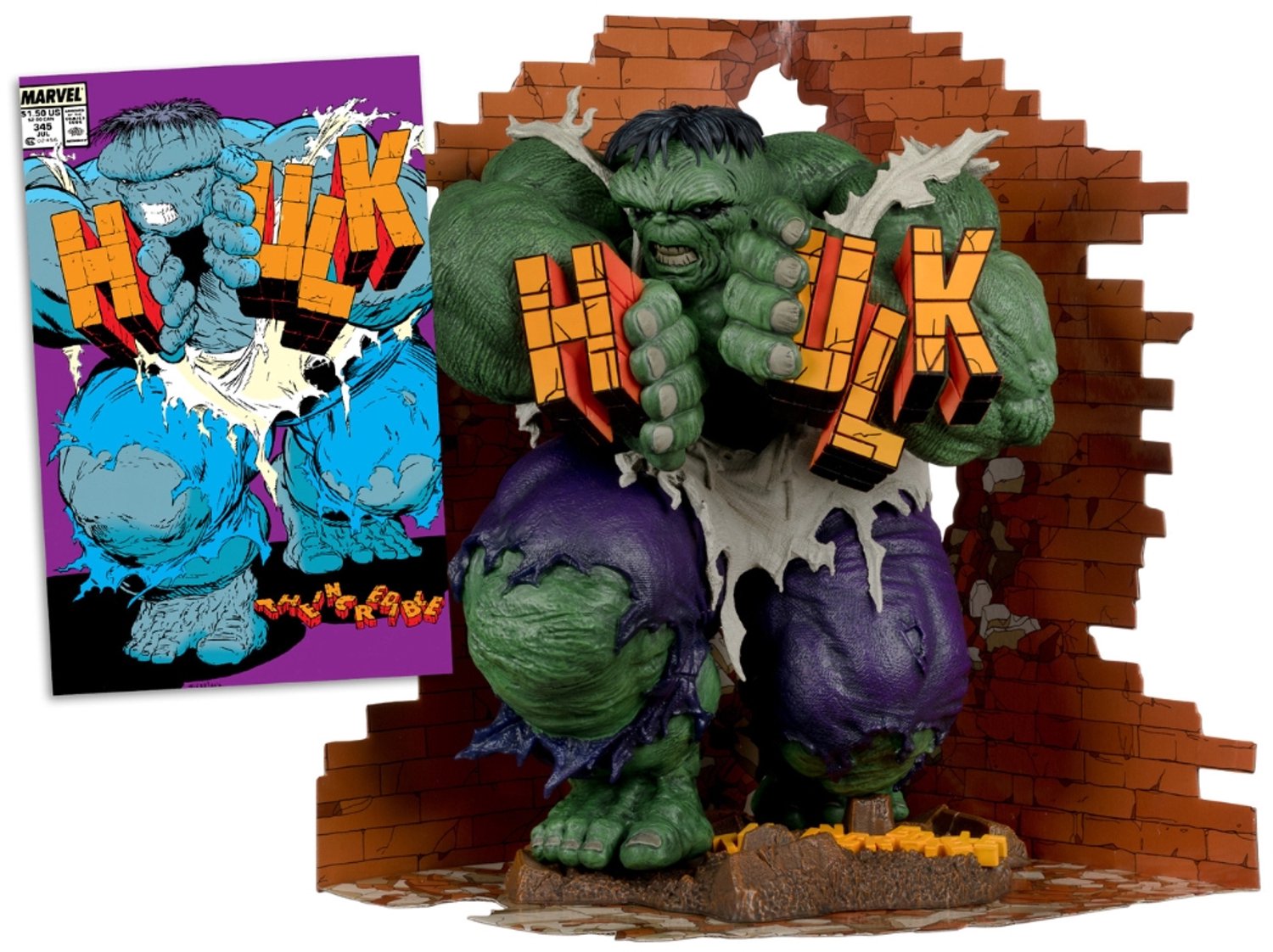 McFarlane Toys Marvel - Poseerfiguur - The Incredible Hulk 1/6 Scale (Gold Label)