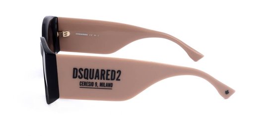 DSQUARED2 Zonnebril (D20071/S) Volwassenen Multi Volledig omrand — afbeelding 4