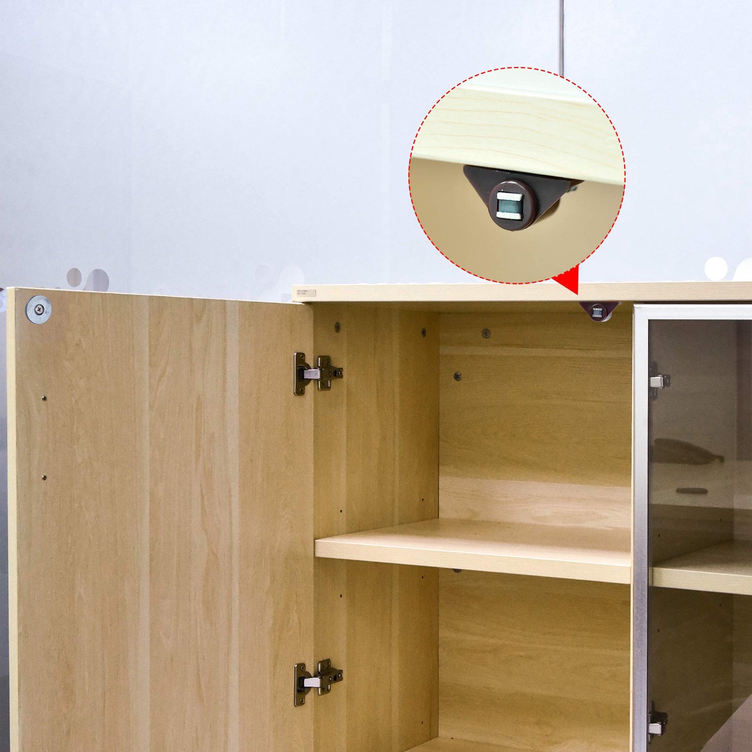 sourcing map magneetsluitingen kast deur hardware beslag voor kasten laden 6 Stück bruin - ShopVlot
