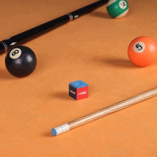 Compleet Biljart Accessoires Set: Keus, Ballen & Meer — afbeelding 3