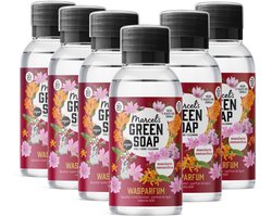 Marcel's Green Soap Wasparfum - Mandarin & Osmanthus - 6 x 250ml - 120 wasbeurten