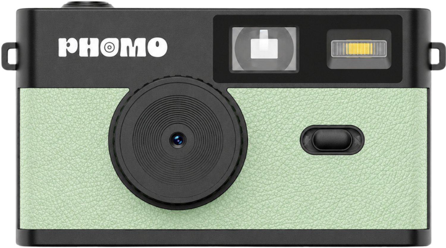 Phomo Digitale Retro Camera - Compact Camera - 8MP - 4 Retrofilters - Flits - SD-kaart - USB-C - Mint Groen