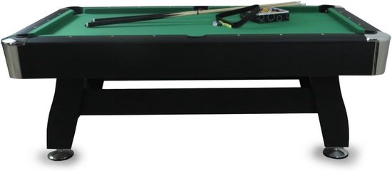 Pooltafel 8ft - Robuust ontwerp - Automatische ballenretour - Compleet accessoirespakket - ShopVlot — afbeelding 3