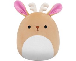 Squishmallows Knuffel Pluche Andrew Peach Jackalope 30cm