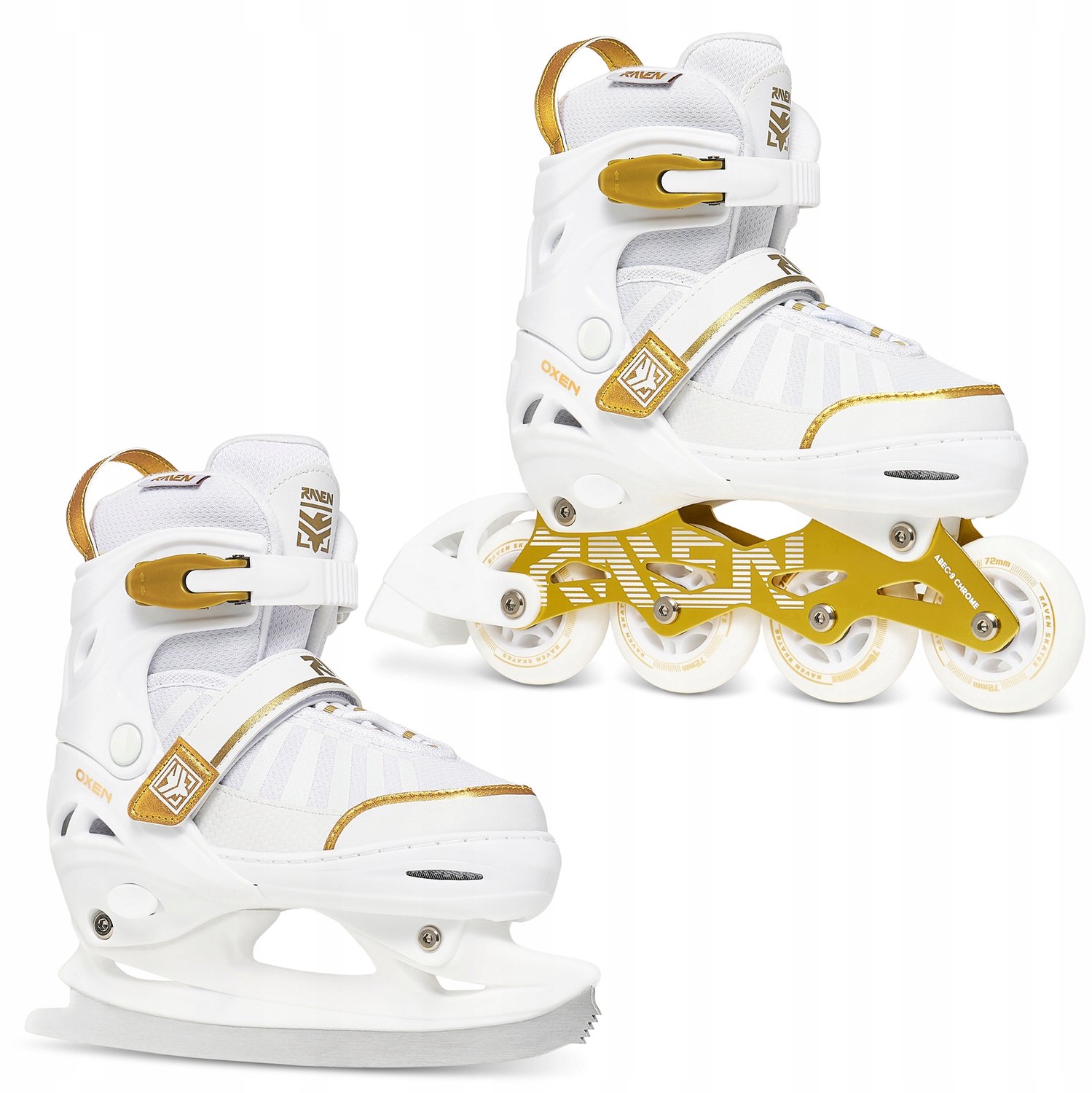 Raven Oxen 2-in-1 Inline Skates/Schoenen