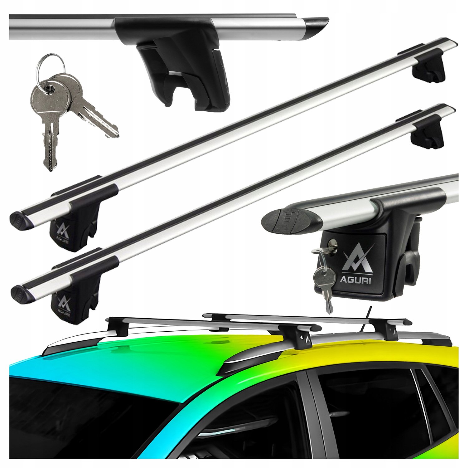 Dakdragers Aguri Runner II voor Audi A6 Avant (2005-2010) - 70kg