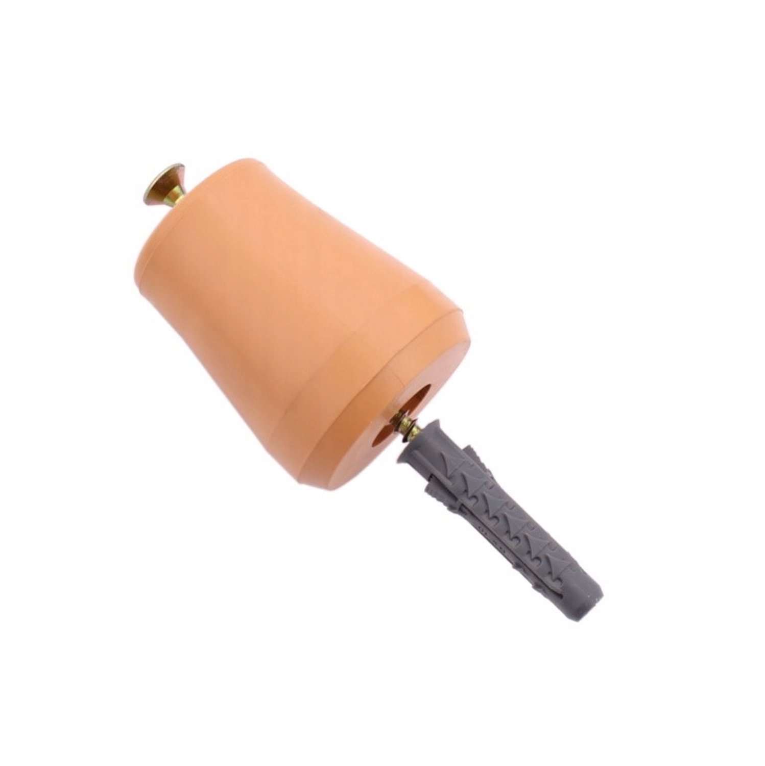 Merkloos Deurstopper XL Beige - Vloerbevestiging met Plug