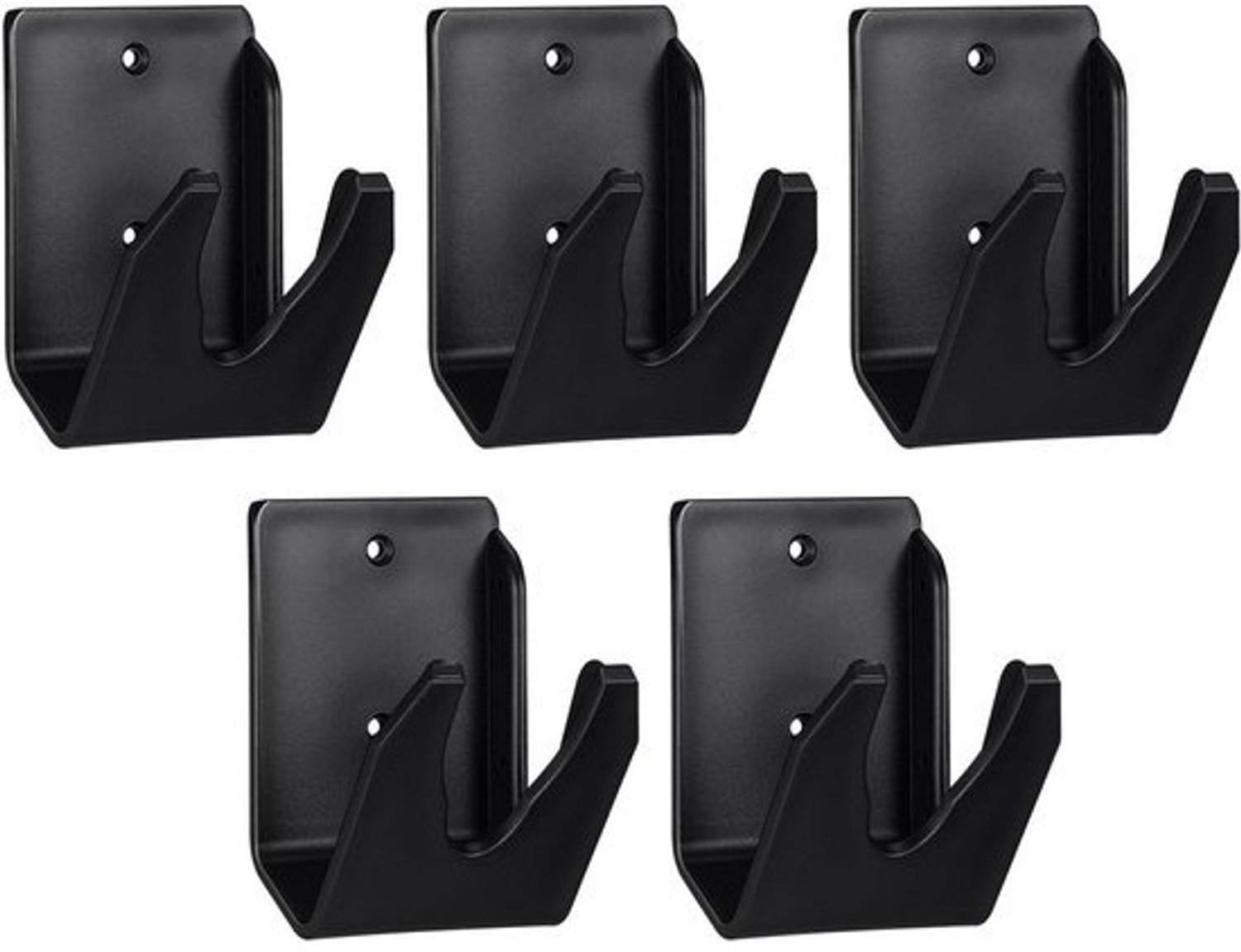 Scanner Houder - Bureauhouder Scanners - Opgeruimde Werkplek - Handsfree Gebruik - 5 Stuks - Zwart