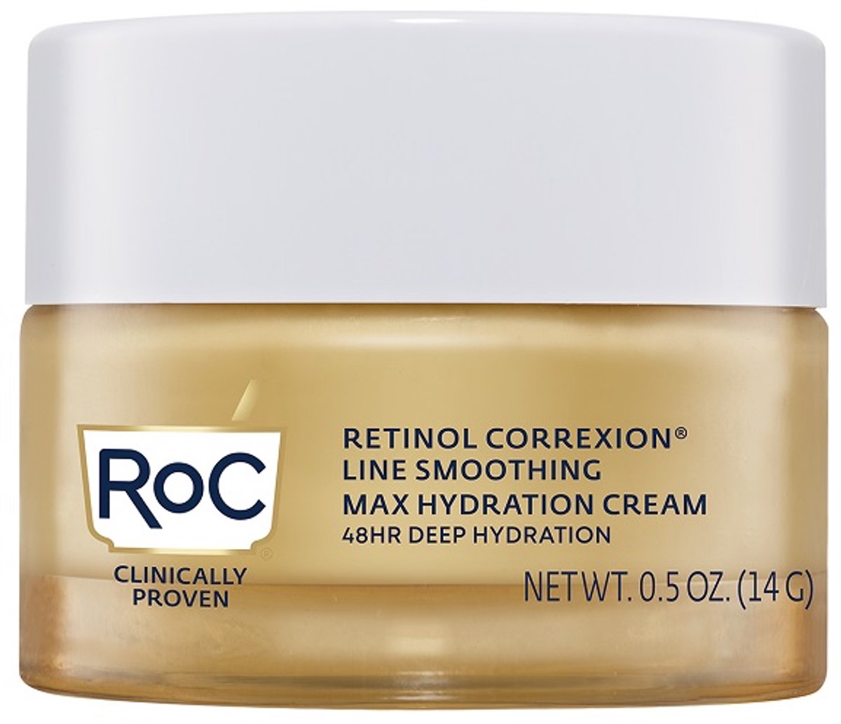 RoC Retinol Correxion Line Smoothing Max Hydratation Cream Anti-rimpel gezichtscrème, 15 ml