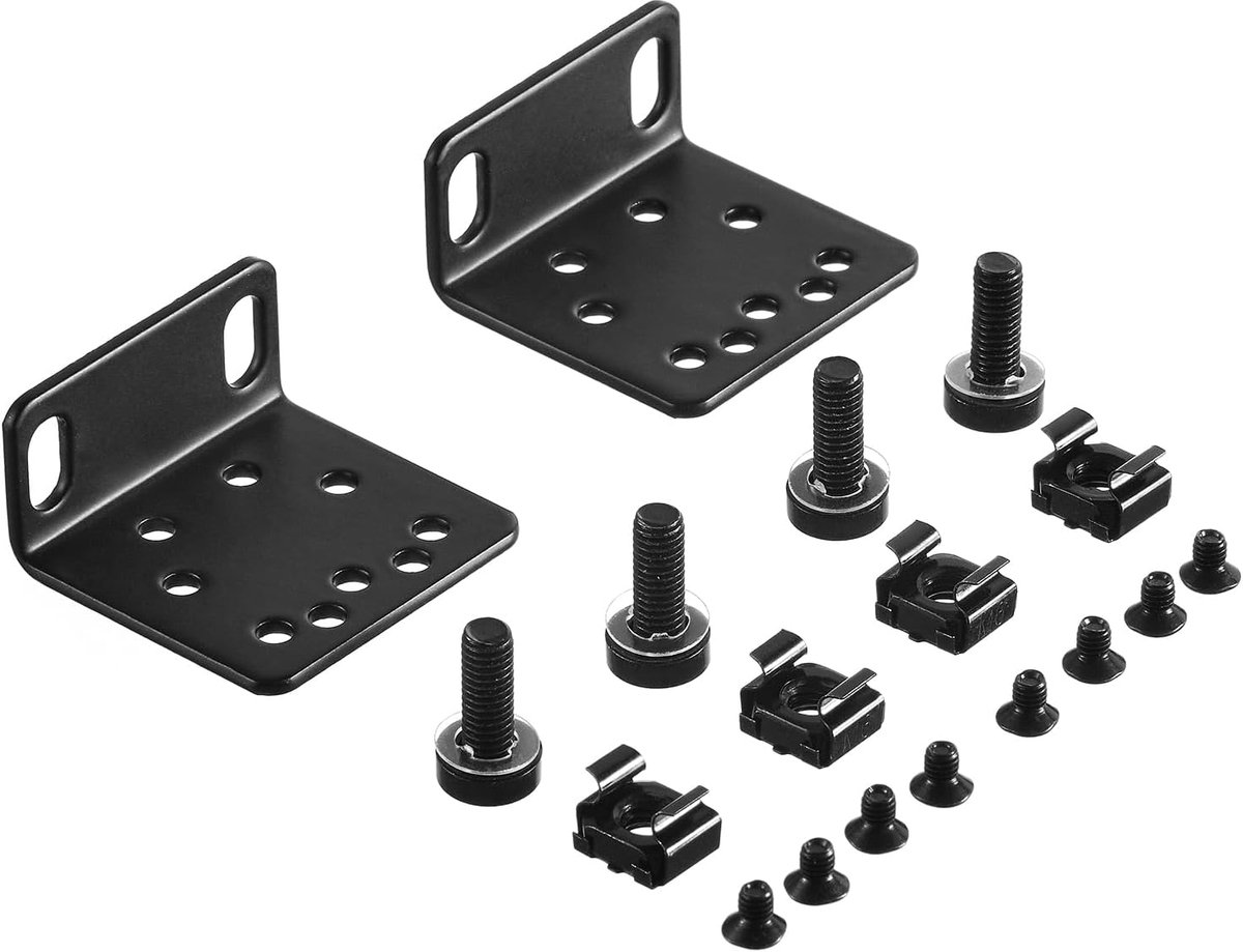 Ear Kit voor TP-Link 19-inch Rackmount Switches 1U Rack Breedte Extender 17,3 inch tot 19 inch