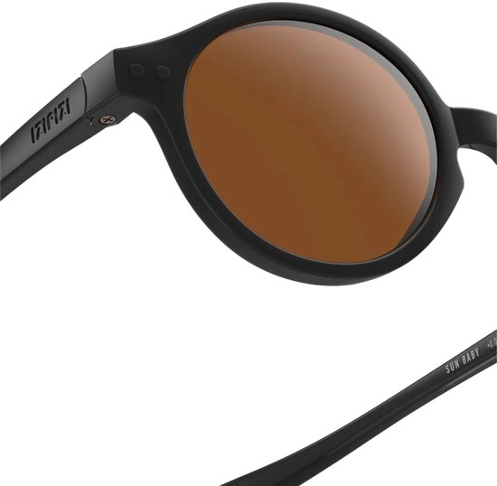 Izipizi Zonnebril Baby - Model D - 0-3 Jaar - Black van Izipizi — afbeelding 3