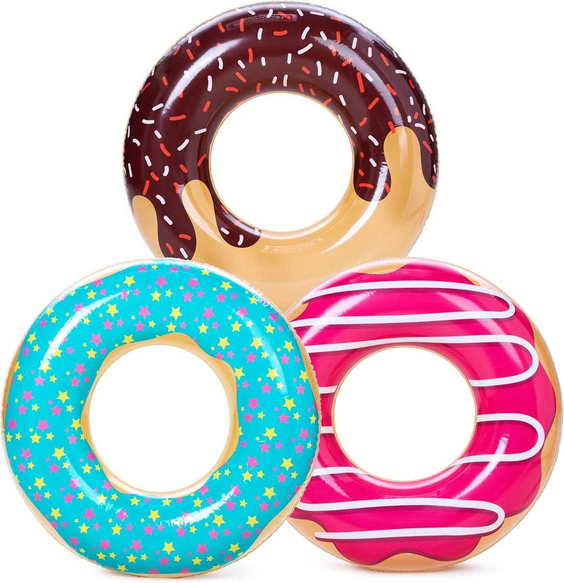Opblaasbootje kinderen - Multicolor - 82,5 cm - Vinyl met Glitters - Zwembad Speelgoed voor Zomerfeest