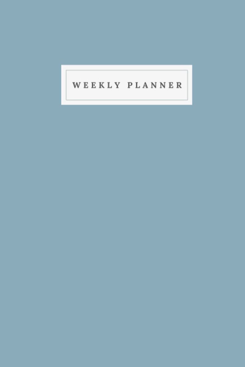 Weekly Planner - 52 page weekly undated planner - Pink: Weekly planner / diary with to do lists, goal setting, habit - ShopVlot