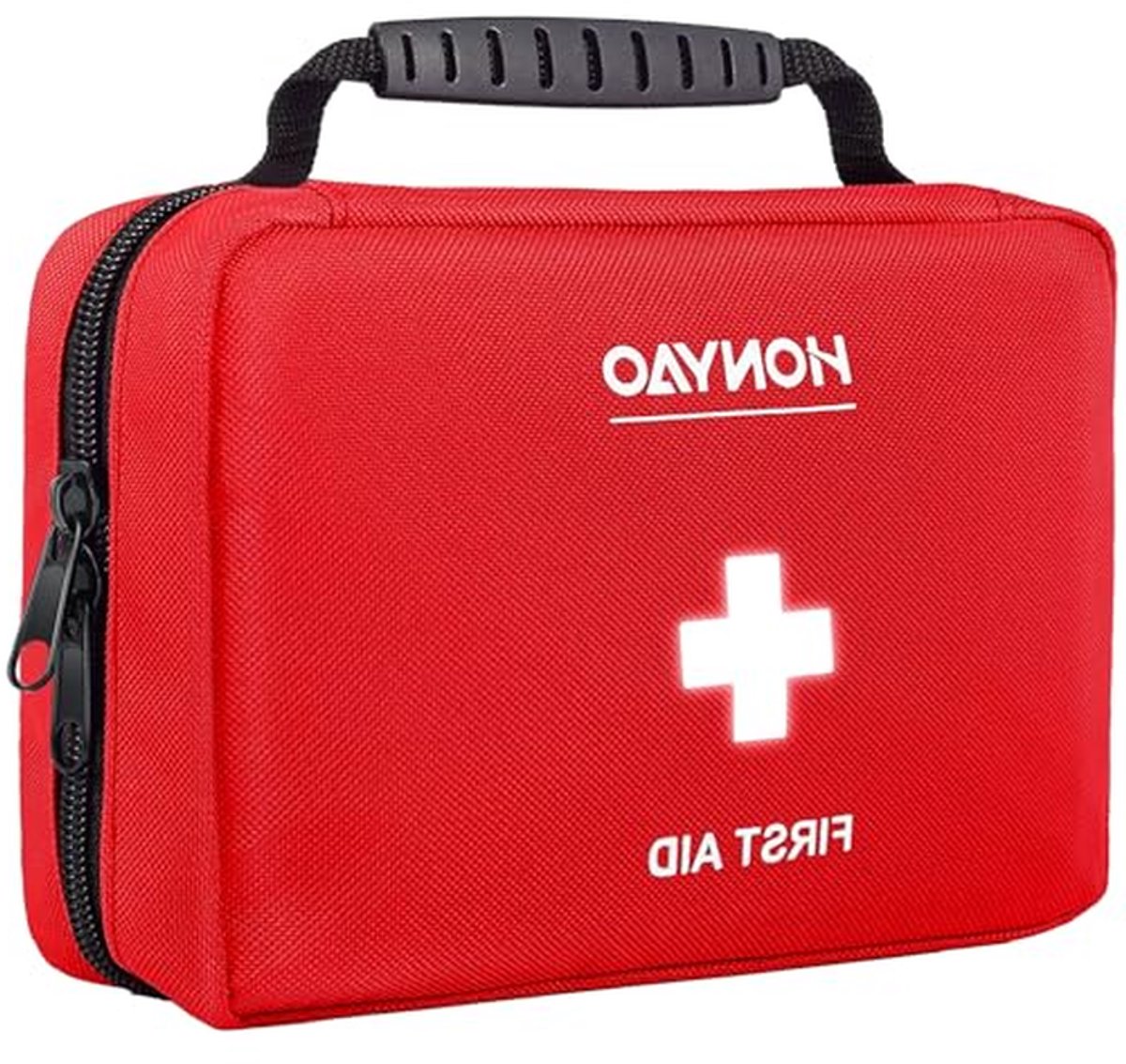 EHBO Kit - Noodpakket - Veiligheid Thuis - 222 Onderdelen - Compact Formaat - Rood