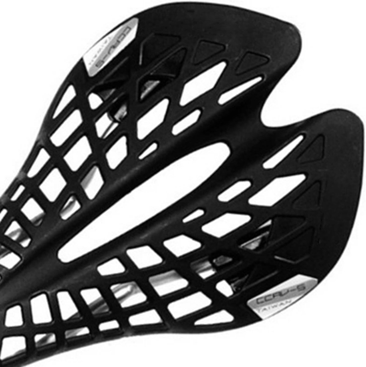 Ergonomisch Fietszadel met Schokabsorptie en Uitsparing voor Optimaal Comfort en Ondersteuning