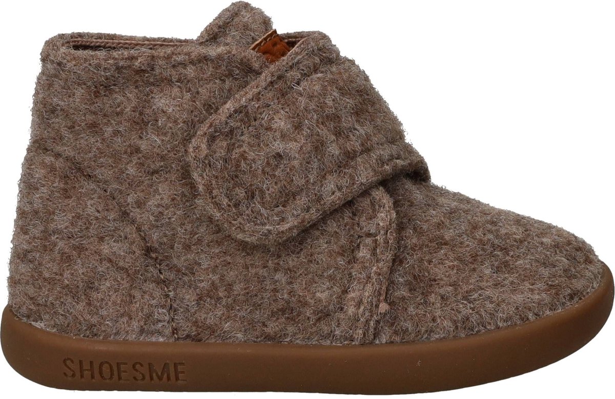 Shoesme Pantoffels - Jongens - Taupe - Maat:29