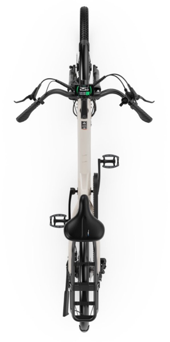 QREATE City Pro - E-bike - Lage Instap - 27.5 Inch - 250W Motor - 7 Versnellingen - 100 km Actieradius - Hydraulische Schijfremmen - Grijs — afbeelding 5