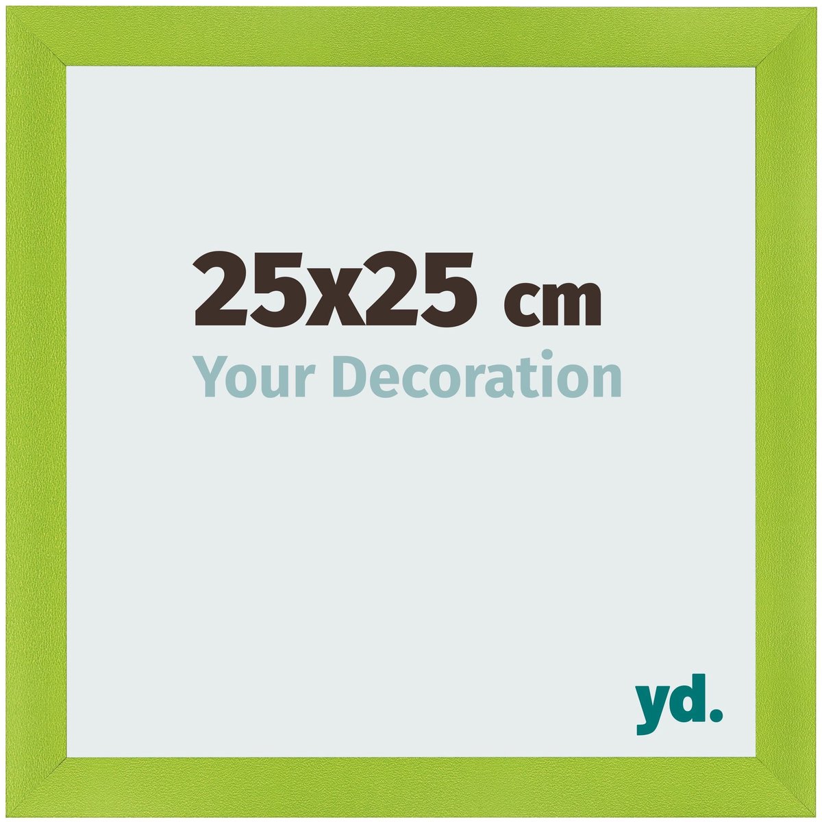 yd. Your Decoration - Fotolijst 25x25 cm - MDF - Groen - Pisa