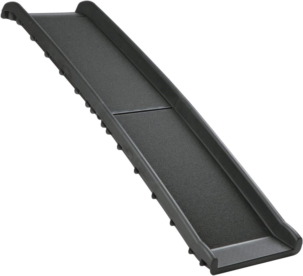 Opvouwbare Hondenhelling - Reishelling Huisdier - Veilig Instappen - Anti-slip Coating - 40 x 156 cm - Zwart