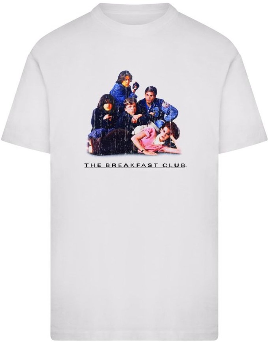 Merchcode T-shirt ‘The Breakfast Club ’ Poster Tee MC1167