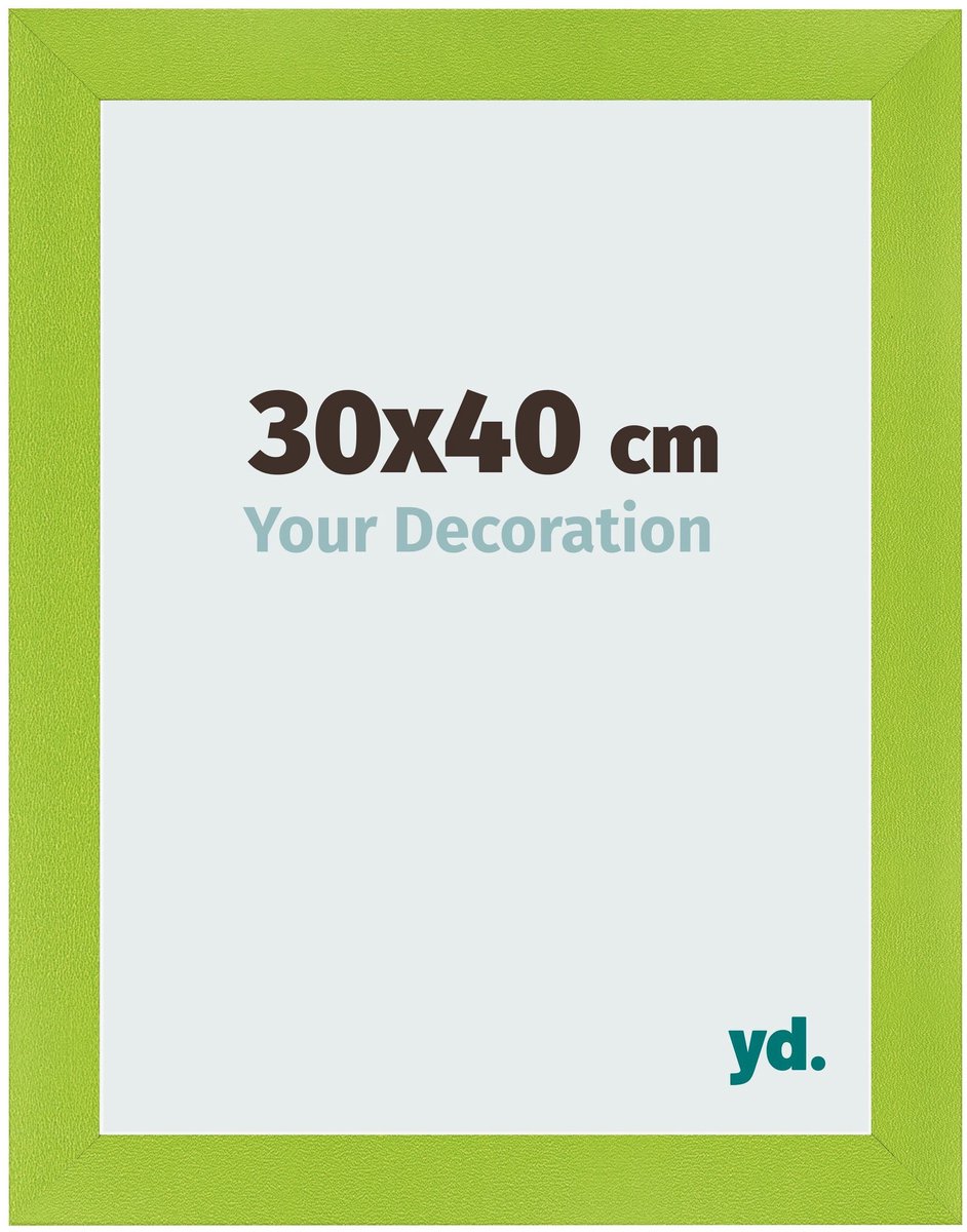 yd. Your Decoration - Fotolijst 30x40 cm - MDF - Groen - Pisa