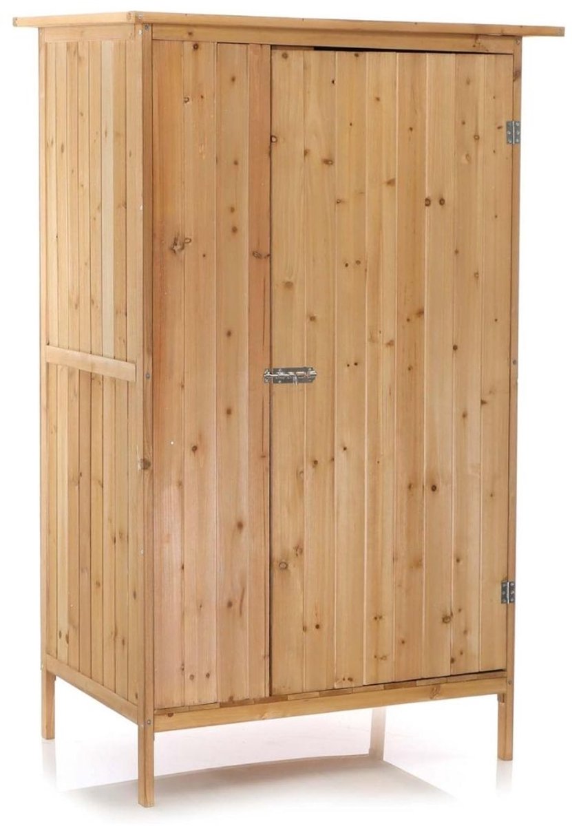 Zolvano® Tuinkast Hout - Tuinkist - Tuinkasten voor Buiten - Tuinberging-Lichtbruin