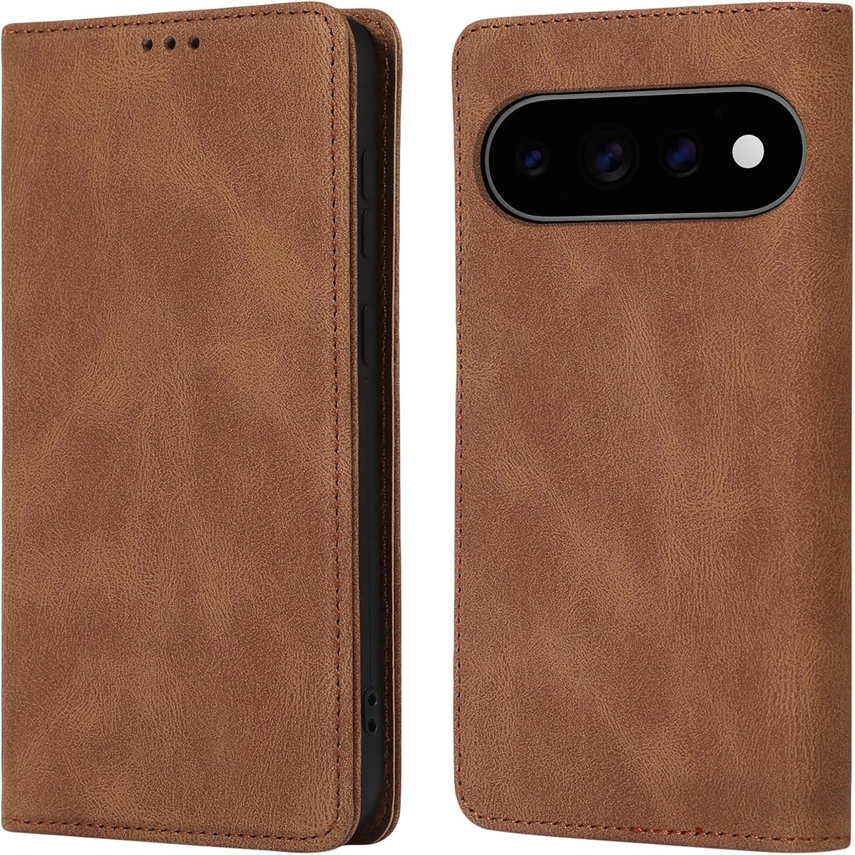 Telefoonhoesje voor Google Pixel 11 Pro XL, bruin