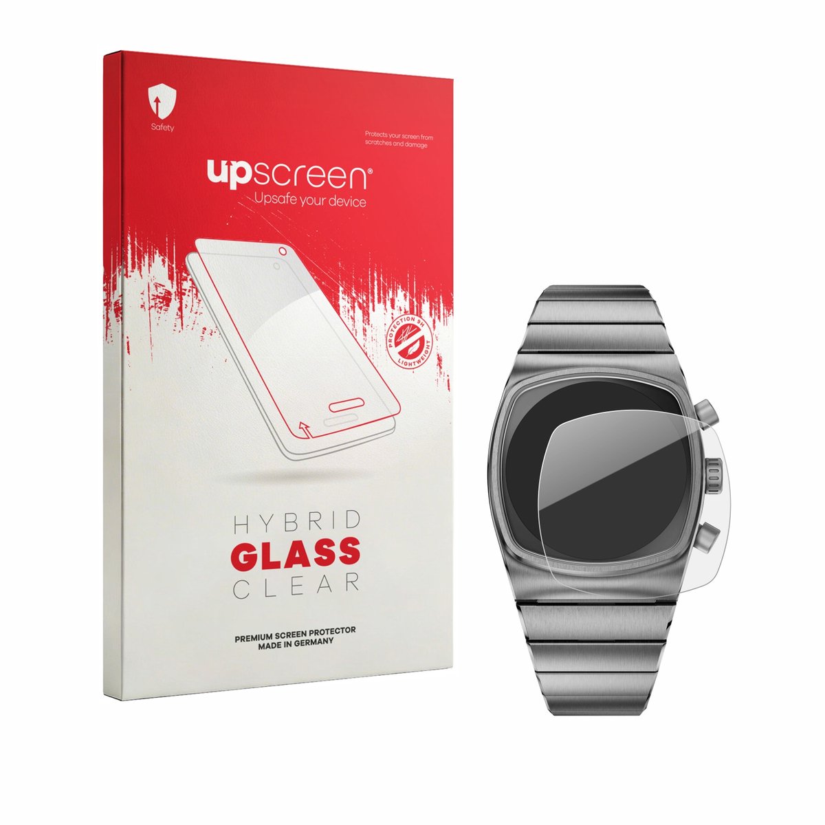 upscreen - Screenprotector voor Brew Watch Metric - Folie Beschermfolie Beschermglas transparant