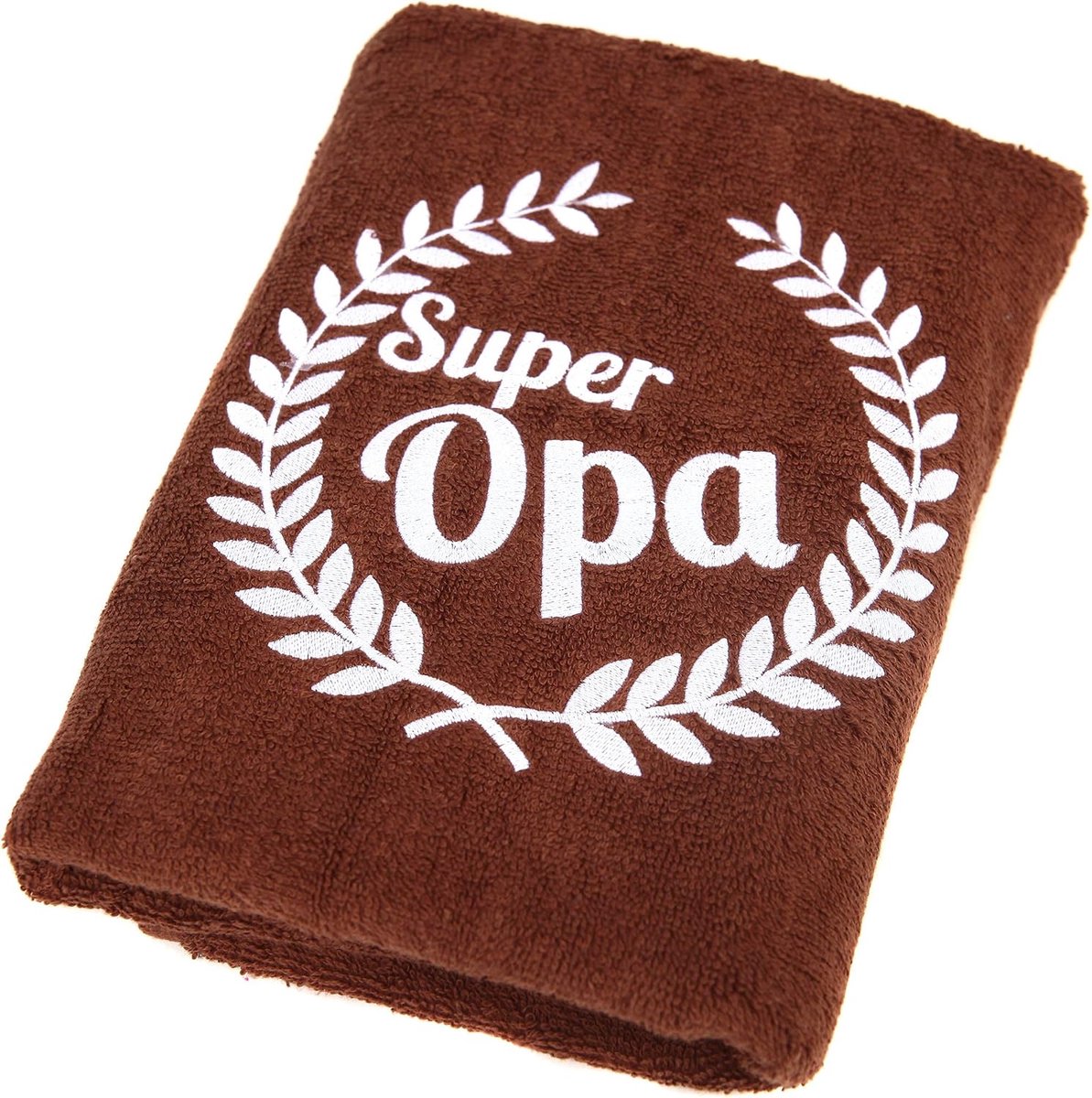 Opa handdoek voor verjaardag, jubileum, naamdag, Valentijnsdag, Vaderdag - Een praktisch jubileum cadeau-idee voor de beste opa, grootvader
