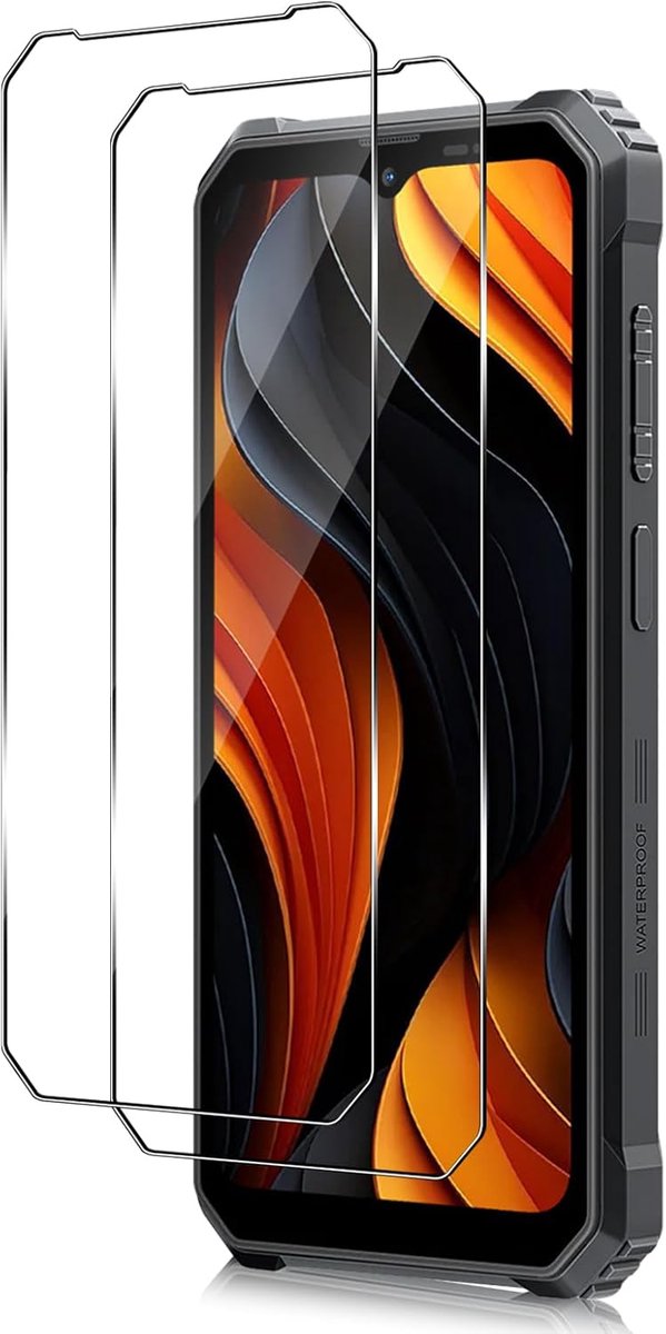 Displaybeschermfolie voor Blackview BV6200 Plus / BV6200 PRO / BV6200 Pro, 2 stuks, gehard glas, krasbestendig, anti-vingerafdruk, luchtbelvrij, hardheidsgraad 9H, 0,33 mm, ultrahelder, zeer