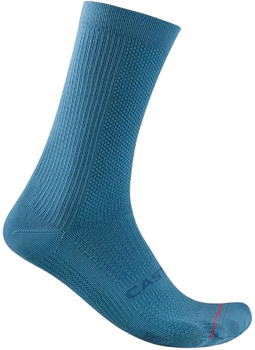 Castelli Espresso 18 Sokken Blauw EU 44-47