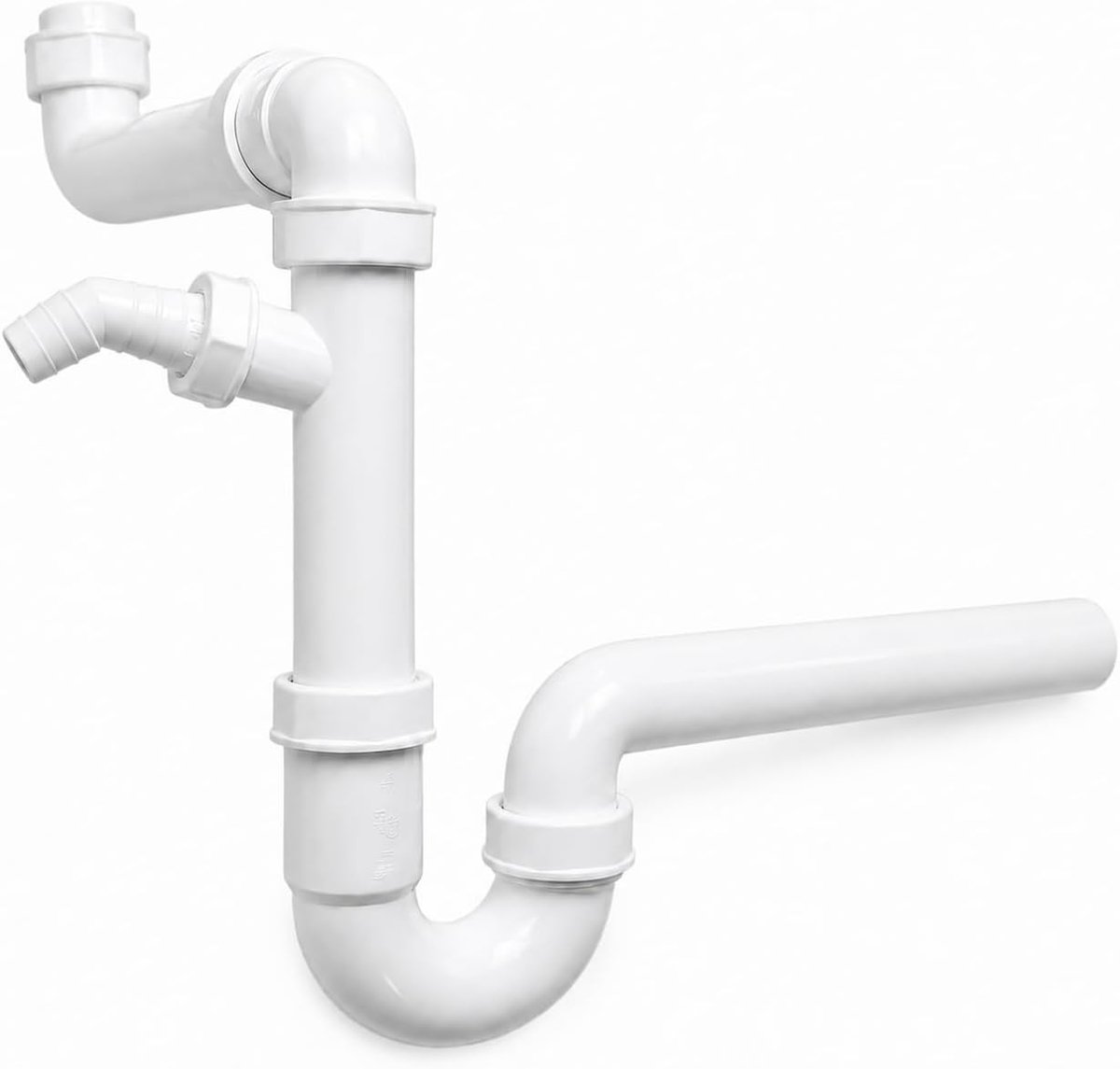 Sifon apparaataansluiting 1 1/2 inch met 40 mm aansluiting voor gootsteen keuken