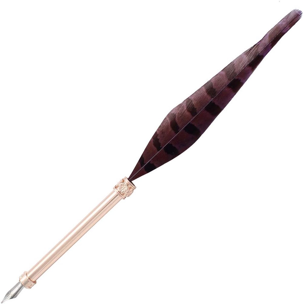 Vintage Veer Quill Pen, Nuture Veer Dip Pen met Gift Box