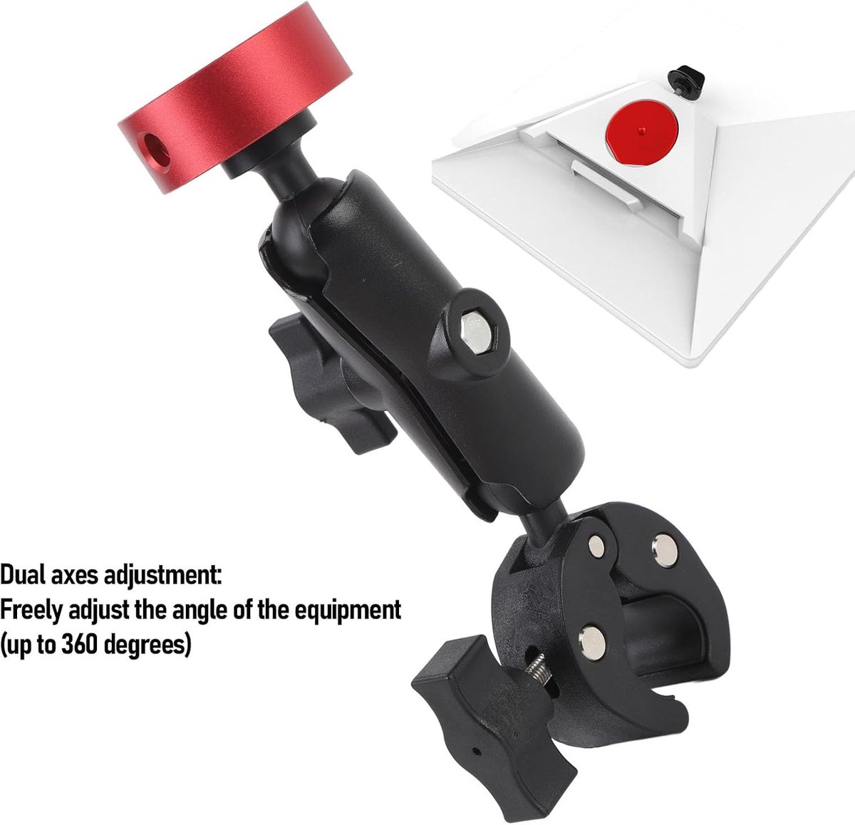 Laddersteun, verstelbare jachtleuning mini voor vrachtwagens en kampeerders, 360 graden pick-up aanpassing, nauwkeurige pasvorm voor originele